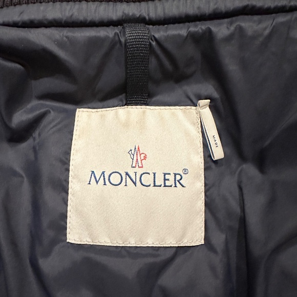 Men's Moncler Down Winter Jacket size 6 in blue - Picture 3 of 5